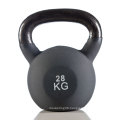 China Cheap 4-32kg Cast Iron Neoprene Kettlebell with Contoured Handles